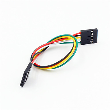  DuPont 5-polig, 2,54 mm Buchse auf Buchse Verlängerungskabel Kabel für arduino- (20cm)
